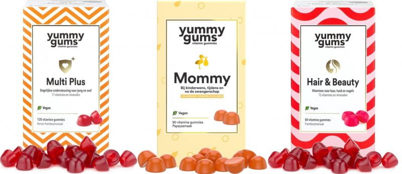 Yummygums Multiplus als voorbeeld voor de Yummygums review